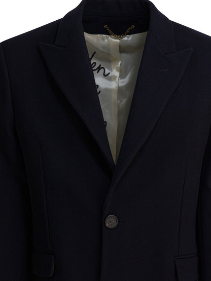 Single-breasted wool coat Jackets and Coats