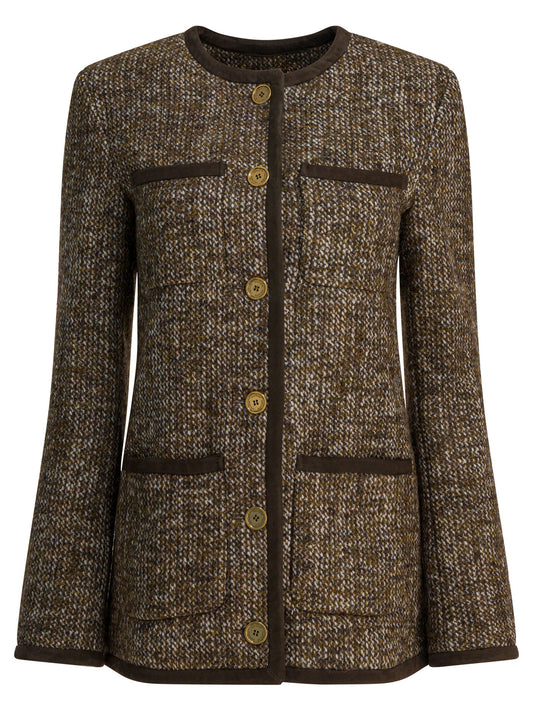 Wool blend jacket Jackets and Coats