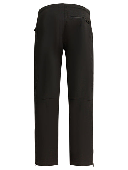 Wool blend belted pants Trousers