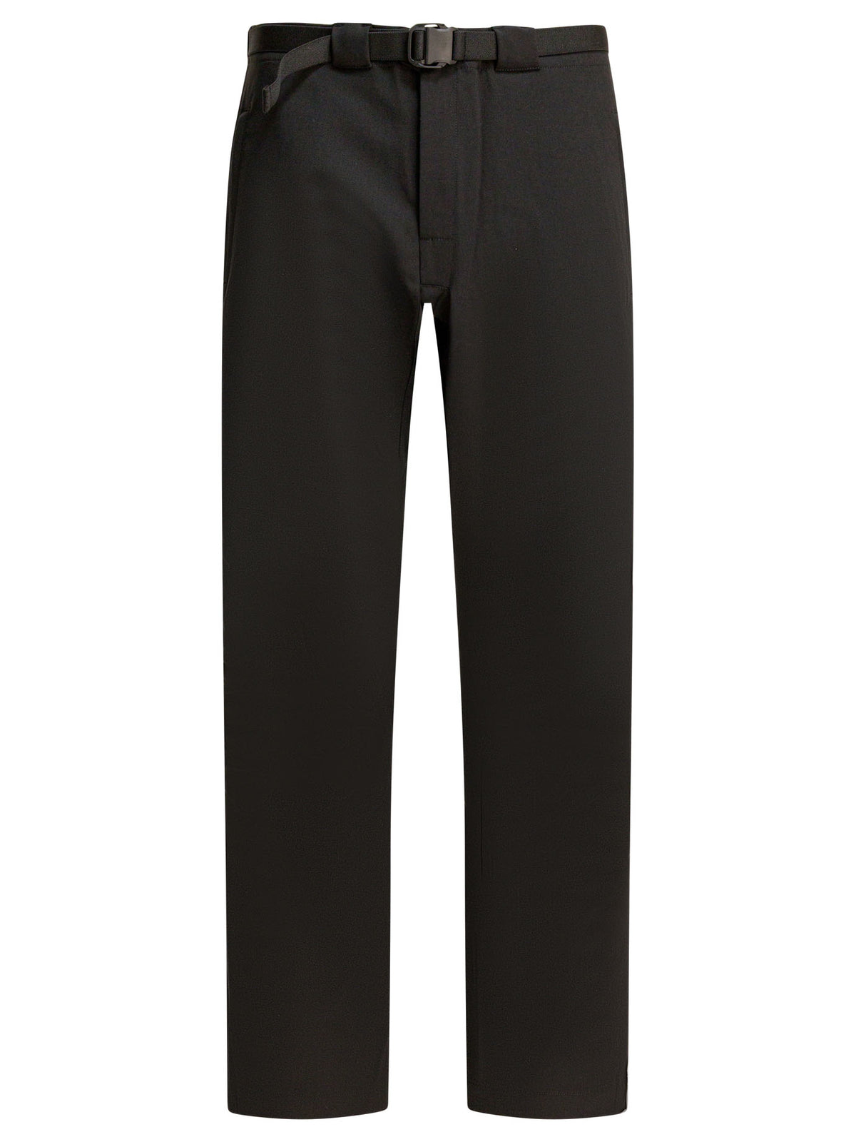 Wool blend belted pants Trousers
