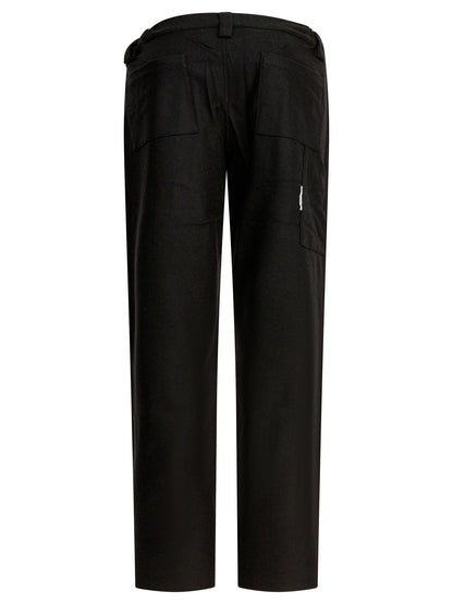 Wool blend pants Trousers