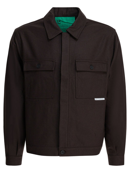 Wool blend overshirt jacket Jackets and Coats