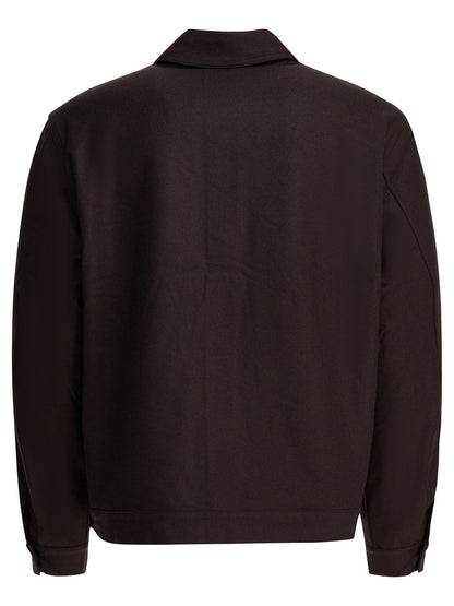 Wool blend overshirt jacket Jackets and Coats