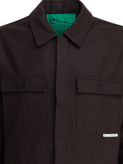 Wool blend overshirt jacket Jackets and Coats
