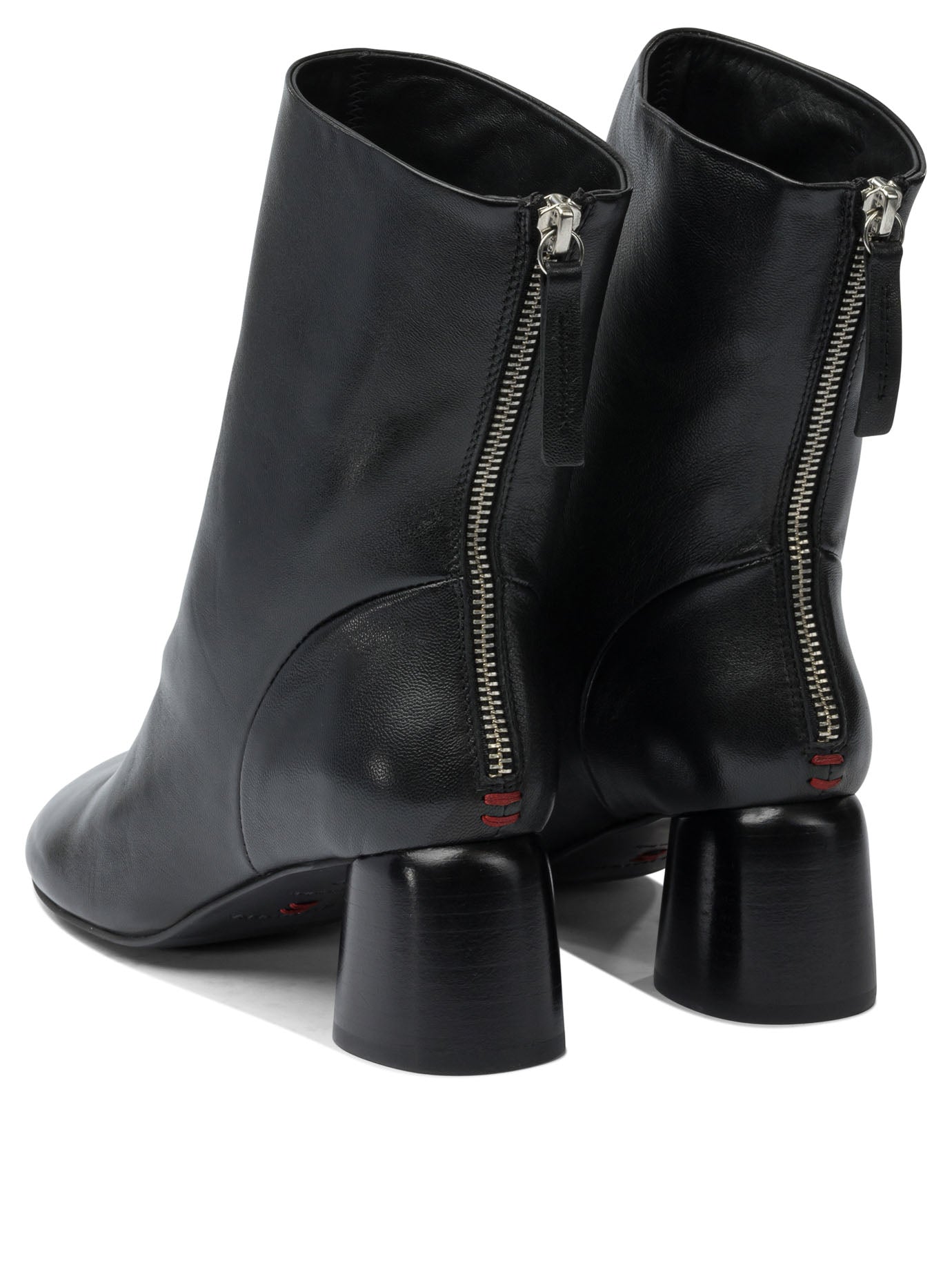Leather zippered ankle boots Boots and Ankle Boots