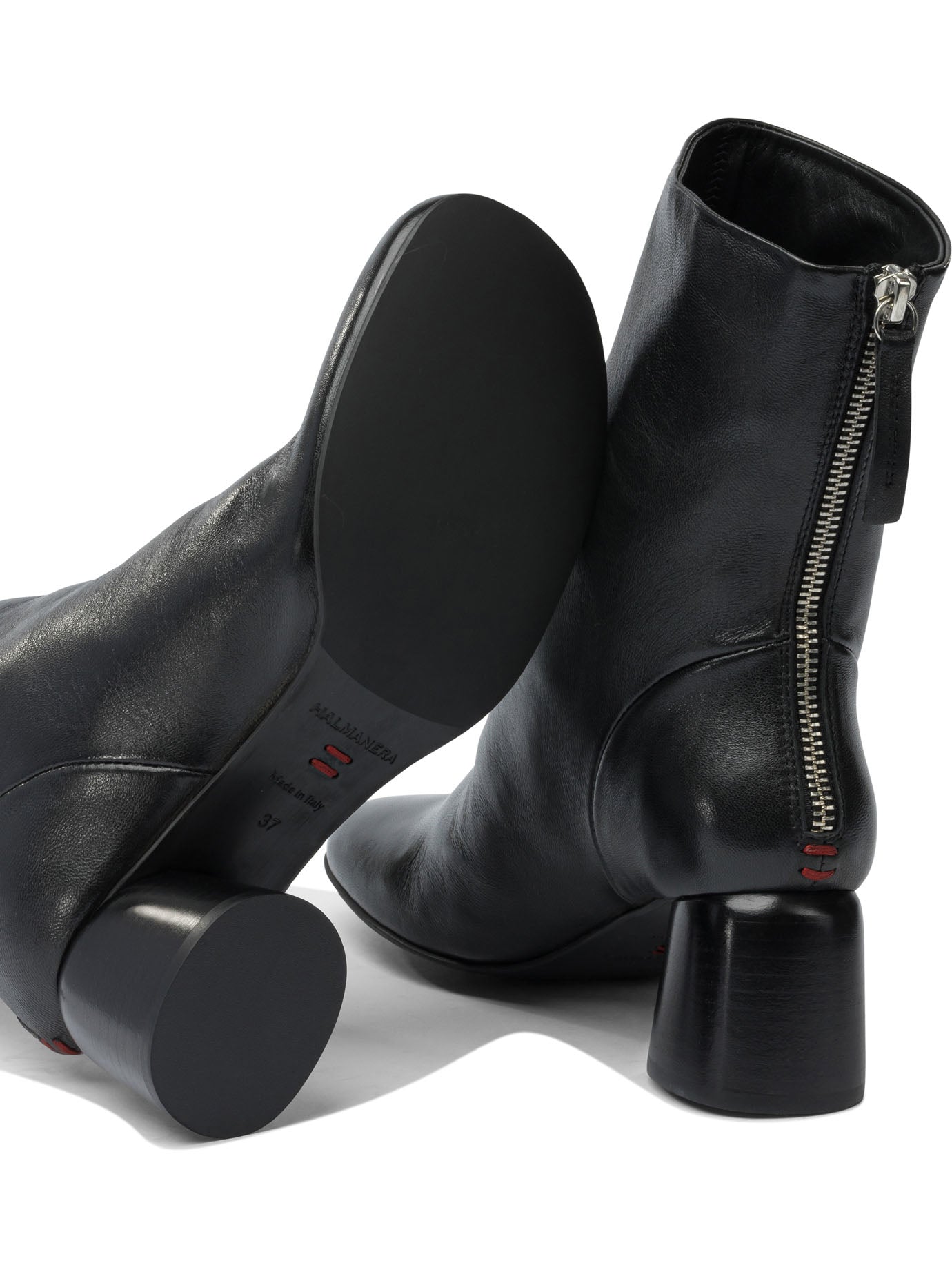 Leather zippered ankle boots Boots and Ankle Boots