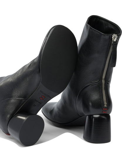 Leather zippered ankle boots Boots and Ankle Boots