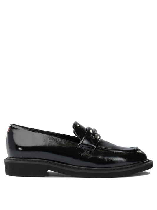 Glossy leather loafers Loafers & Slippers