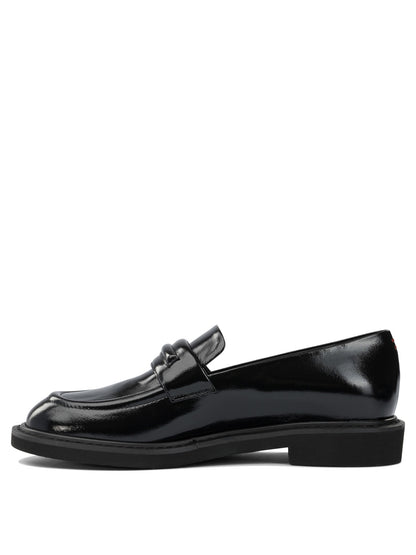 Glossy leather loafers Loafers & Slippers