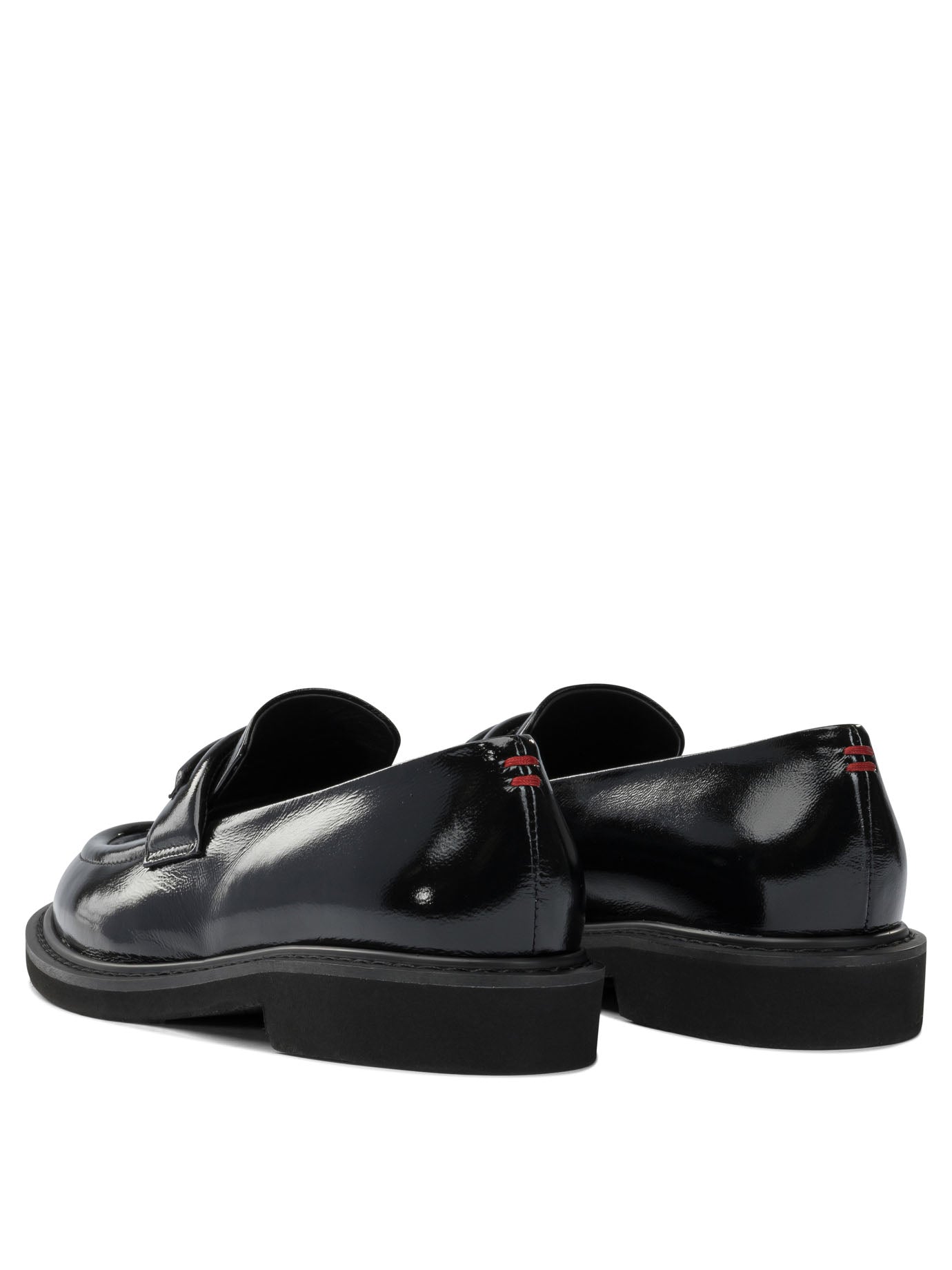 Glossy leather loafers Loafers & Slippers