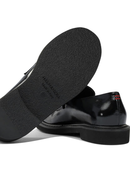 Glossy leather loafers Loafers & Slippers