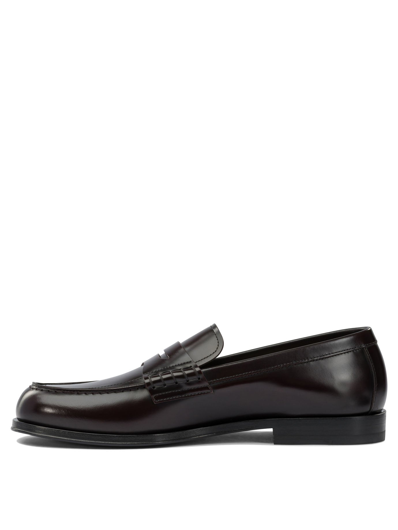 Glossy leather loafers Loafers & Slippers