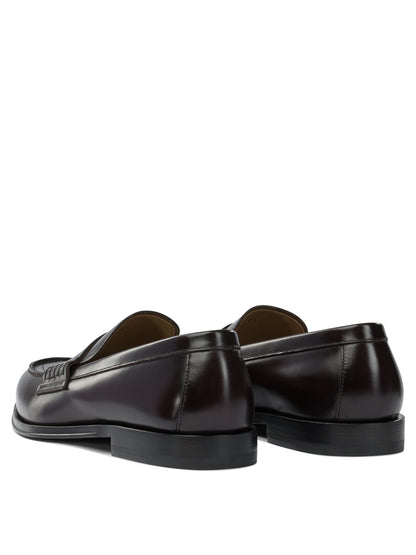 Glossy leather loafers Loafers & Slippers