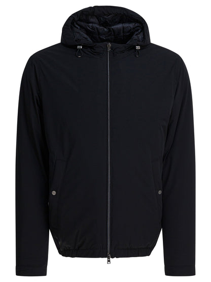 Short down jacket with hood Jackets and Coats