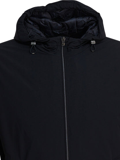 Short down jacket with hood Jackets and Coats