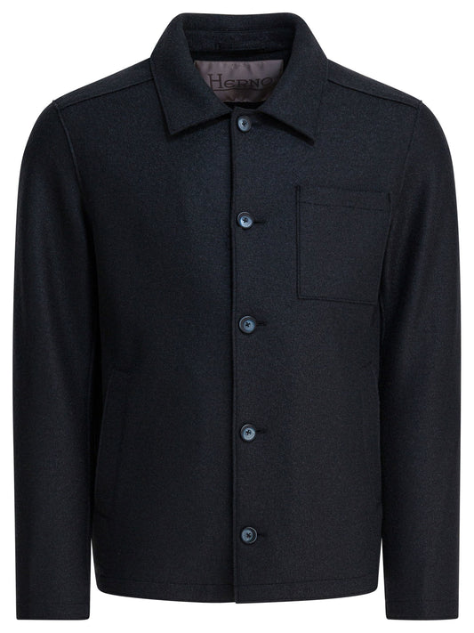 Virgin wool overshirt jacket Jackets and Coats