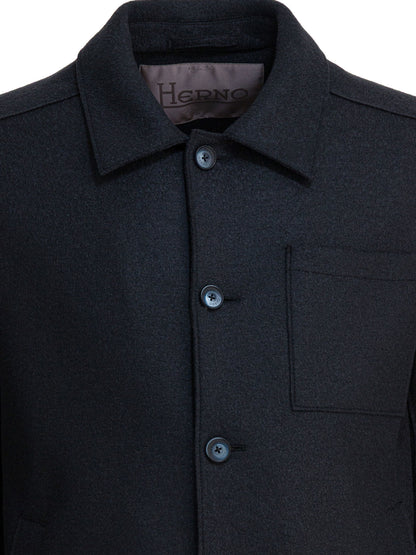 Virgin wool overshirt jacket Jackets and Coats