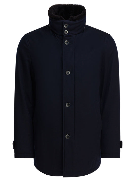 Virgin wool long coat Jackets and Coats