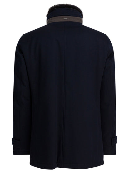 Virgin wool long coat Jackets and Coats