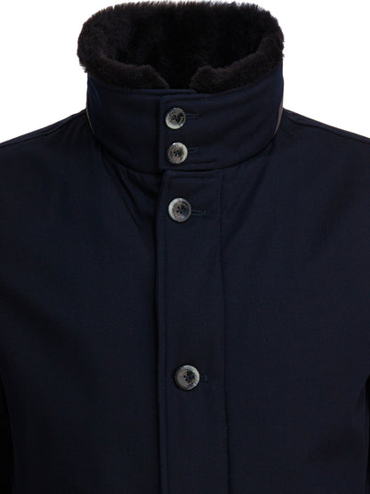 Virgin wool long coat Jackets and Coats