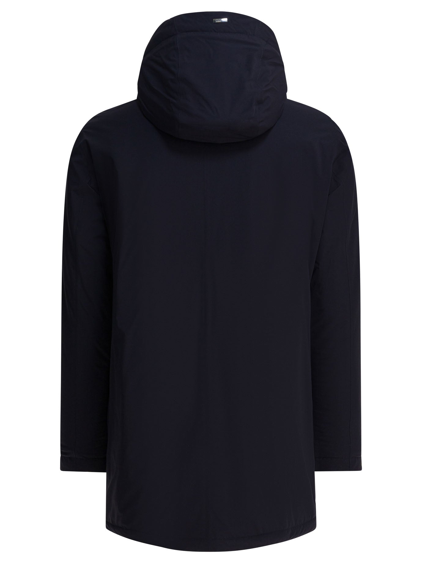 "Resort" long nylon down jacket Jackets and Coats