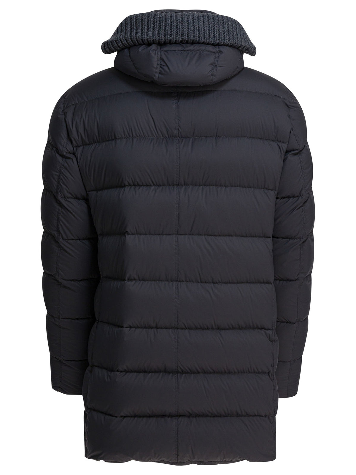 Long down jacket with hood Jackets and Coats