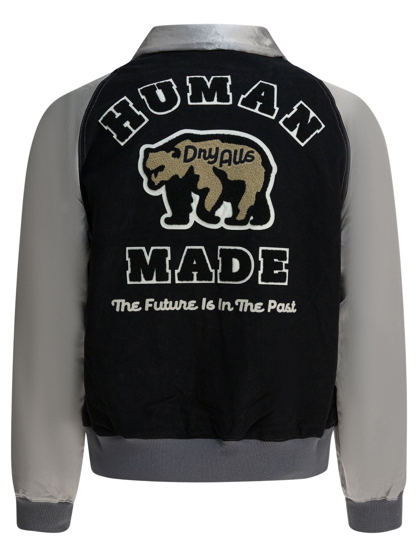 Satin "Varsity" Bomber Jacket Jackets and Coats