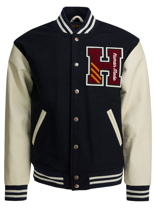 Wool and nylon bomber jacket Jackets and Coats