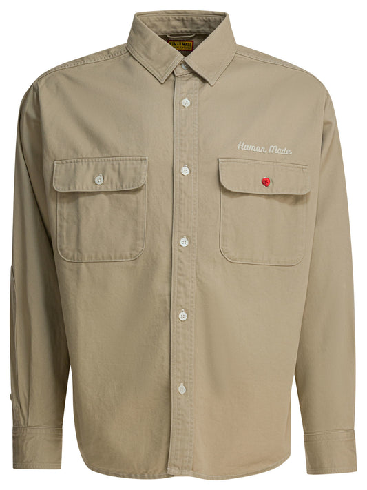 Overshirt jacket with print Jackets and Coats