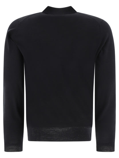 "Belper" merino wool polo shirt Polo shirts