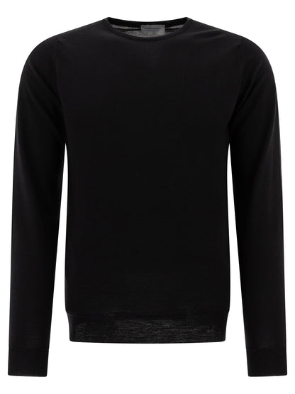 Merino wool "Lundy" crewneck sweater in Knitwear