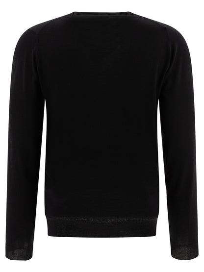 Merino wool "Lundy" crewneck sweater in Knitwear