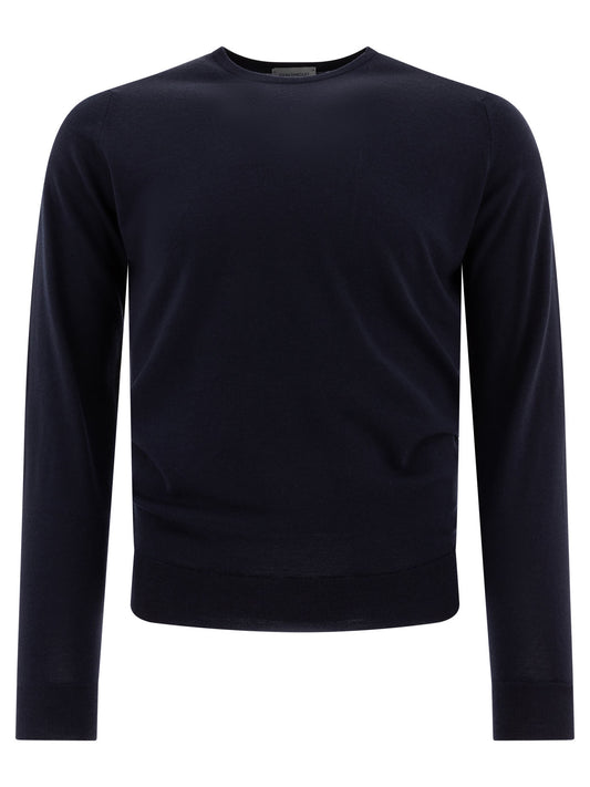 Merino wool "Lundy" crewneck sweater in Knitwear