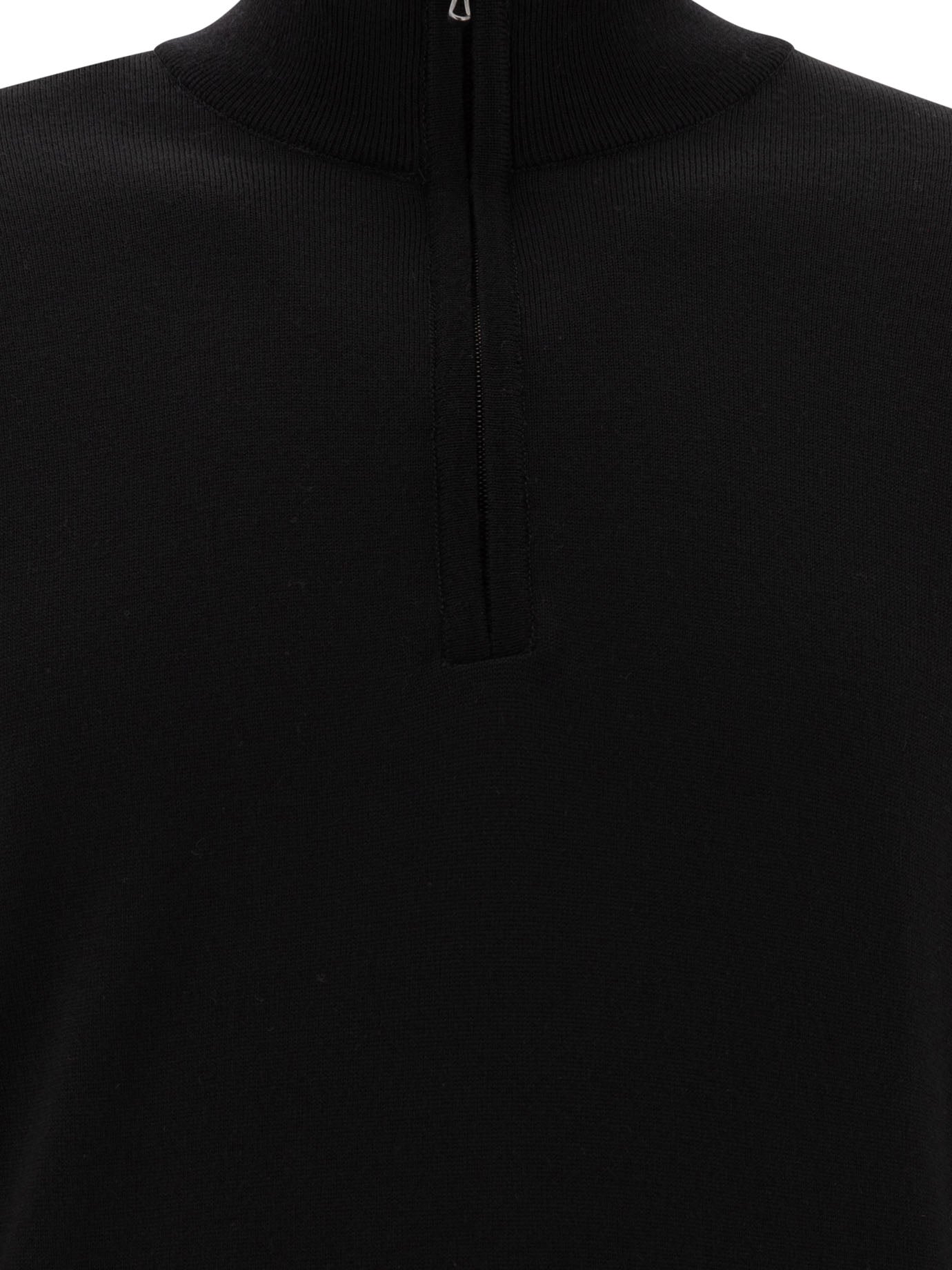 Merino wool "Tapton" half-zip sweater Knitwear