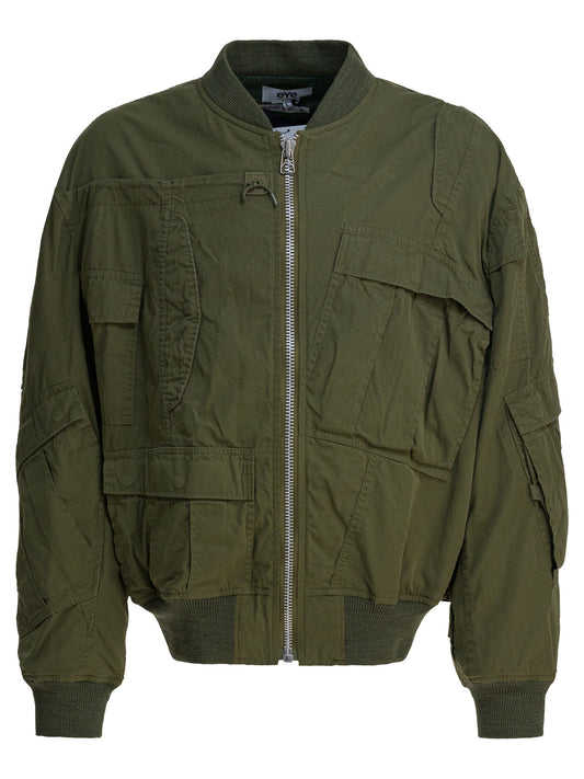 Cotton and nylon bomber jacket Jackets and Coats
