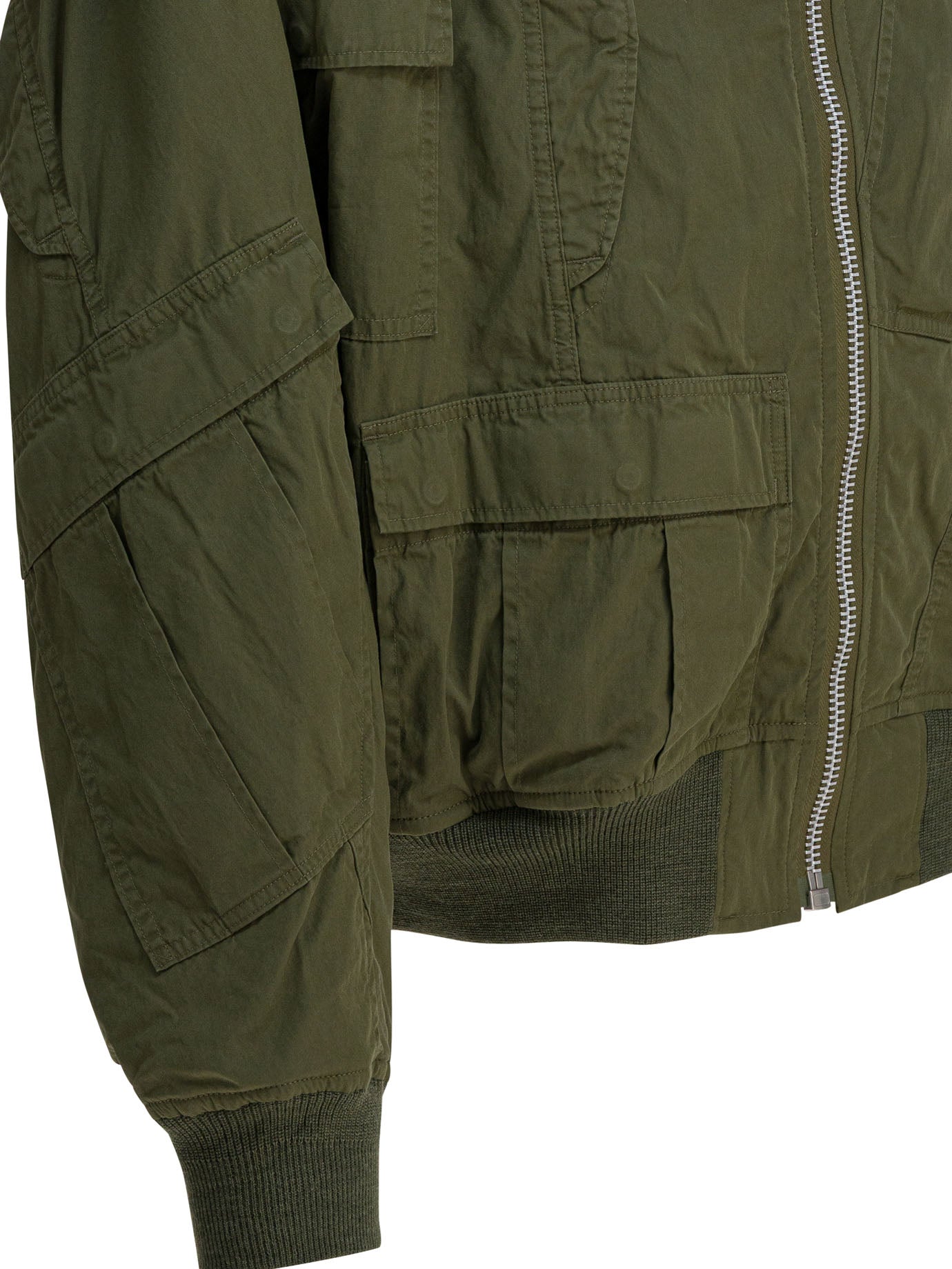Cotton and nylon bomber jacket Jackets and Coats