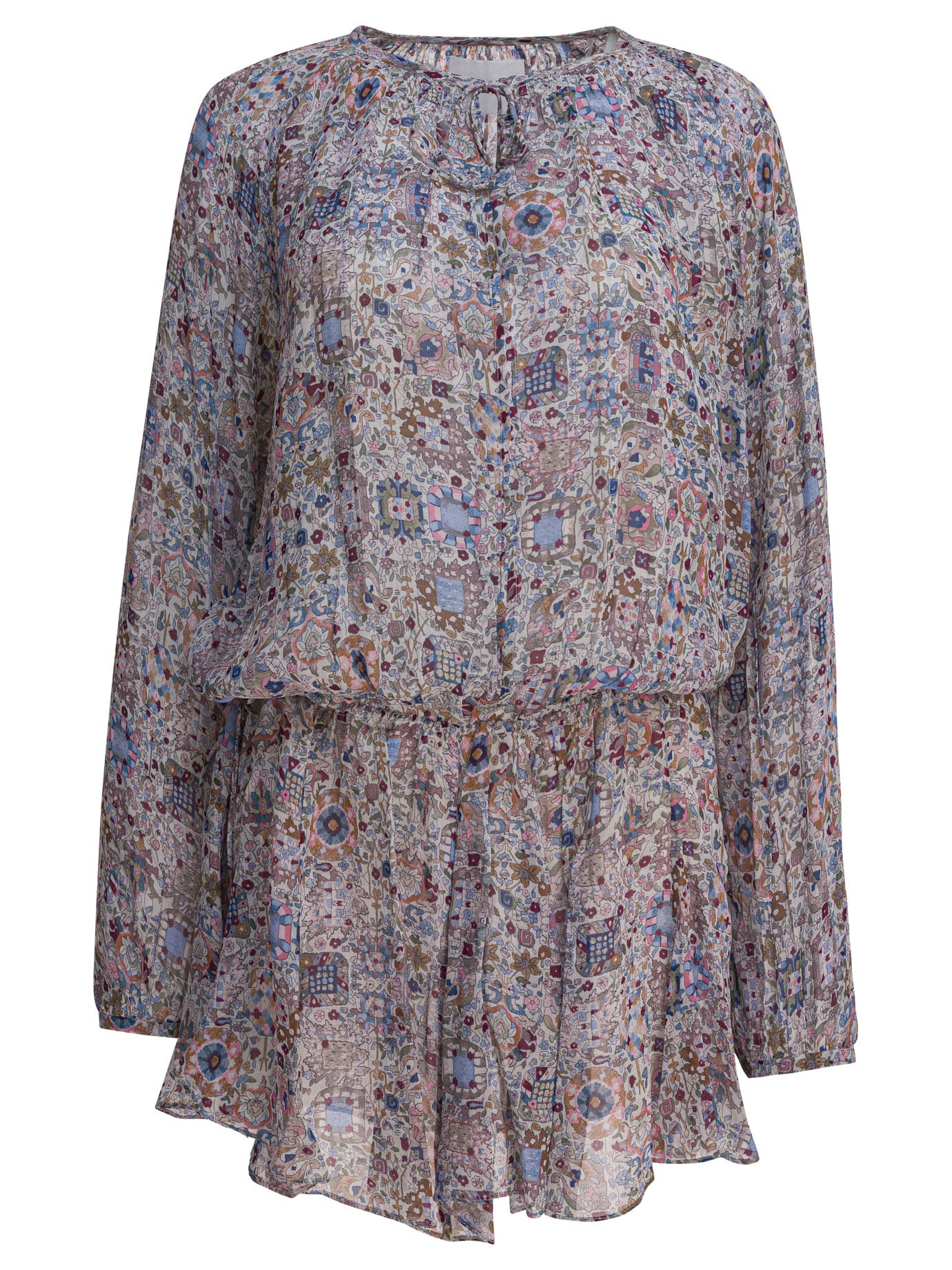 Floral flared dress Dresses