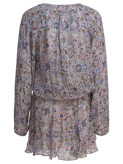Floral flared dress Dresses