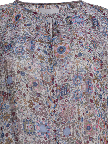 Floral flared dress Dresses