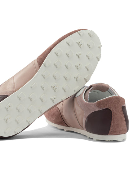 Leather sneaker with logo Sneakers & Slip-On