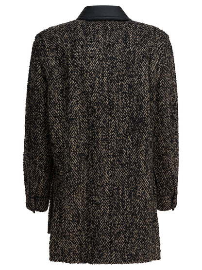 Tweed wool coat Jackets and Coats