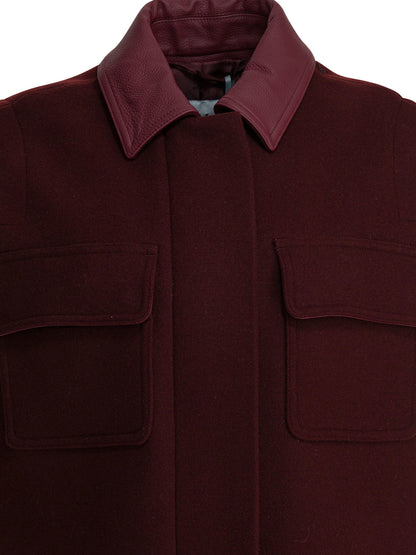Sleeveless jacket in wool and alpaca Jackets and Coats