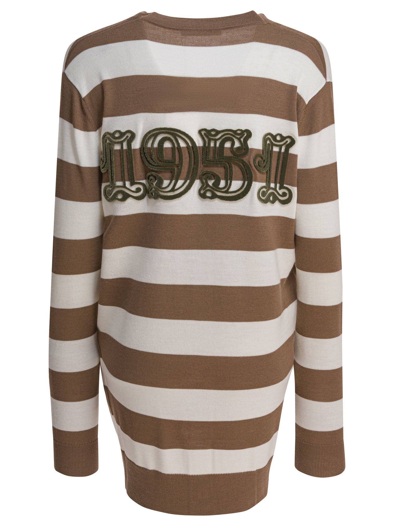 Cardigan with 1951 lettering Knitwear