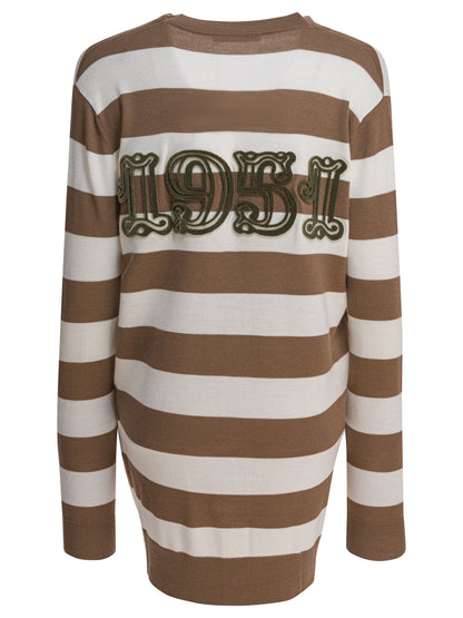 Cardigan with 1951 lettering Knitwear