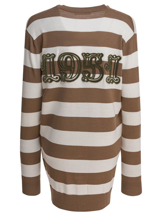 Cardigan with 1951 lettering Knitwear