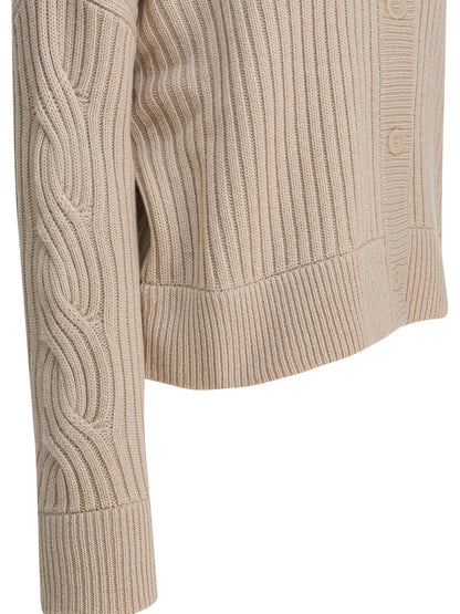 Wool and cashmere cardigan Knitwear