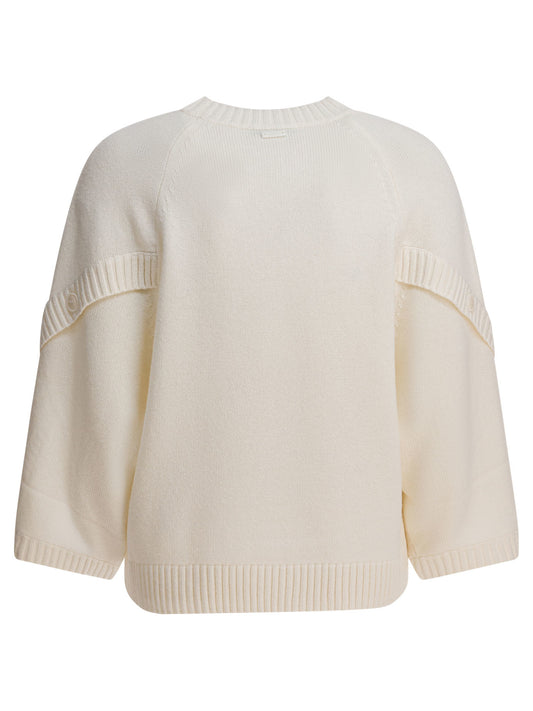 Wool and cashmere over sweater Knitwear