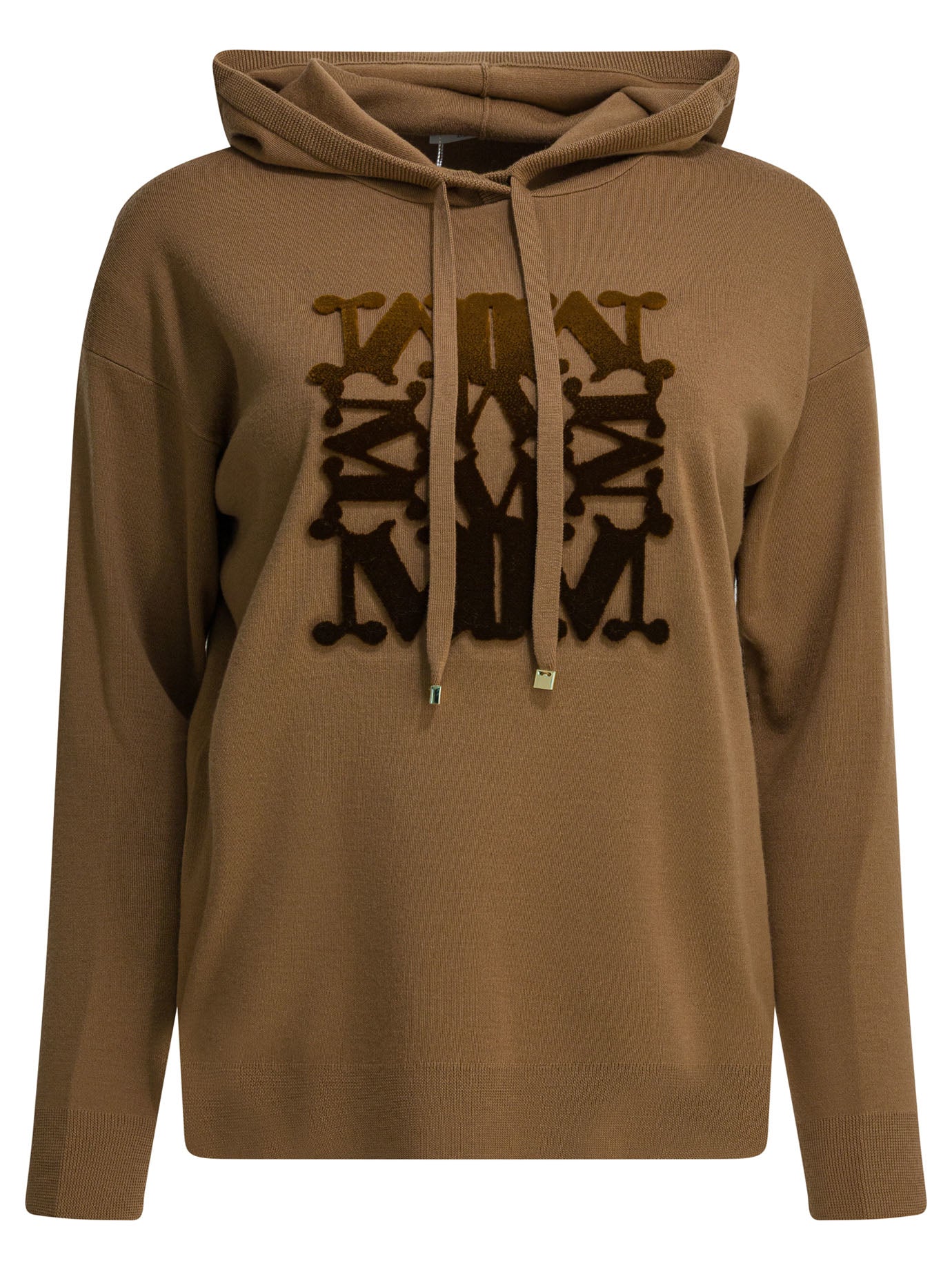 Virgin wool hooded sweater Knitwear