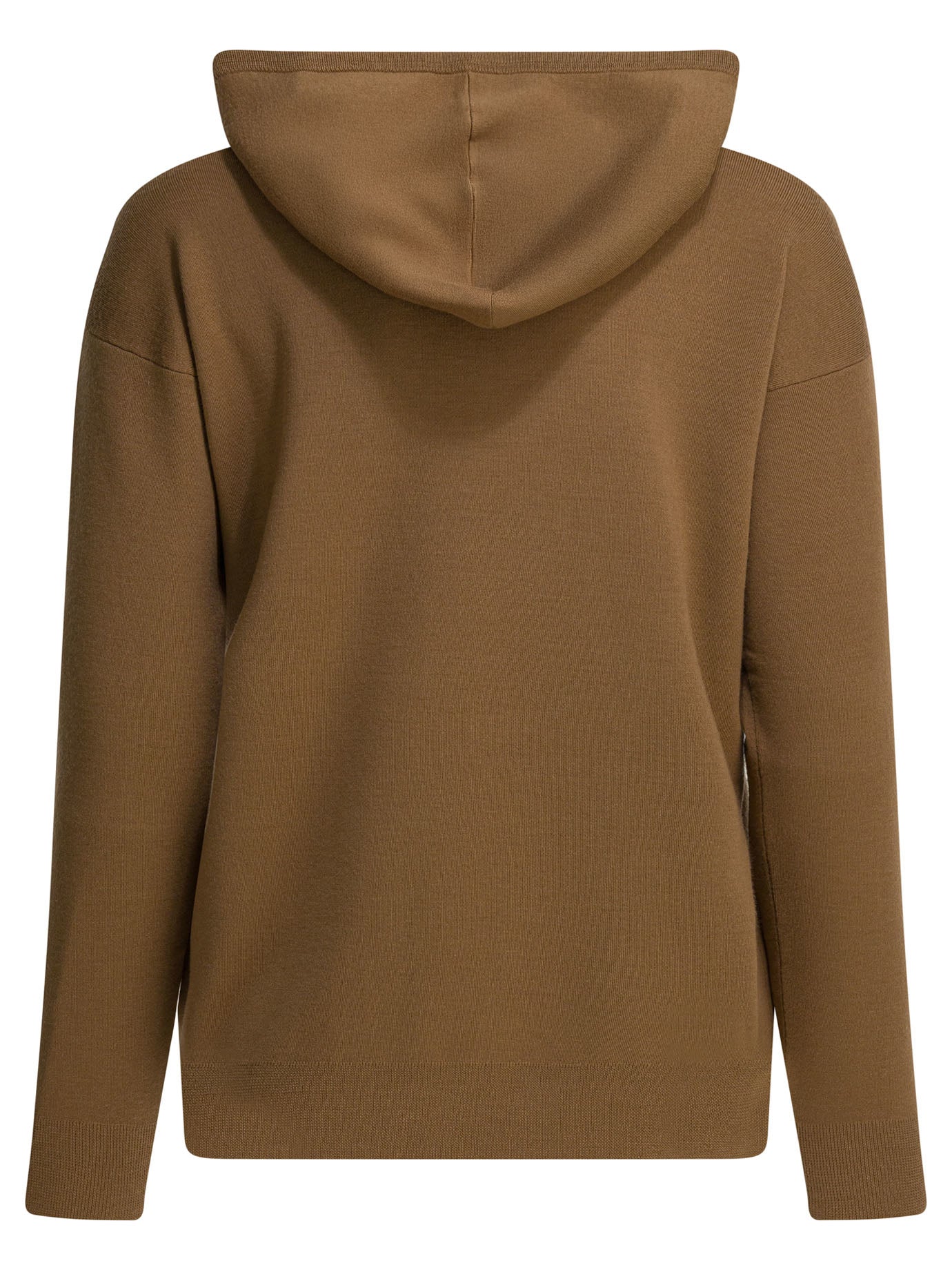 Virgin wool hooded sweater Knitwear
