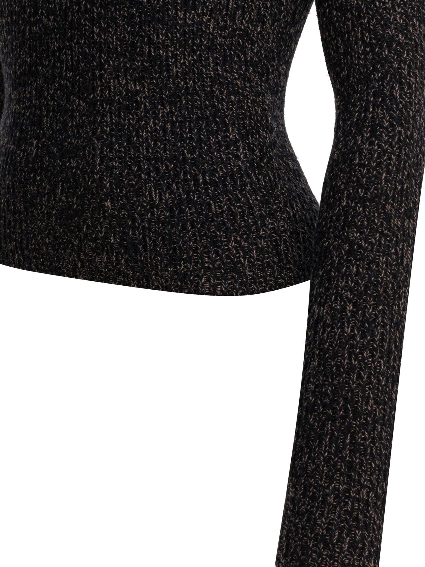 Wool and cashmere mouliné turtleneck sweater Knitwear